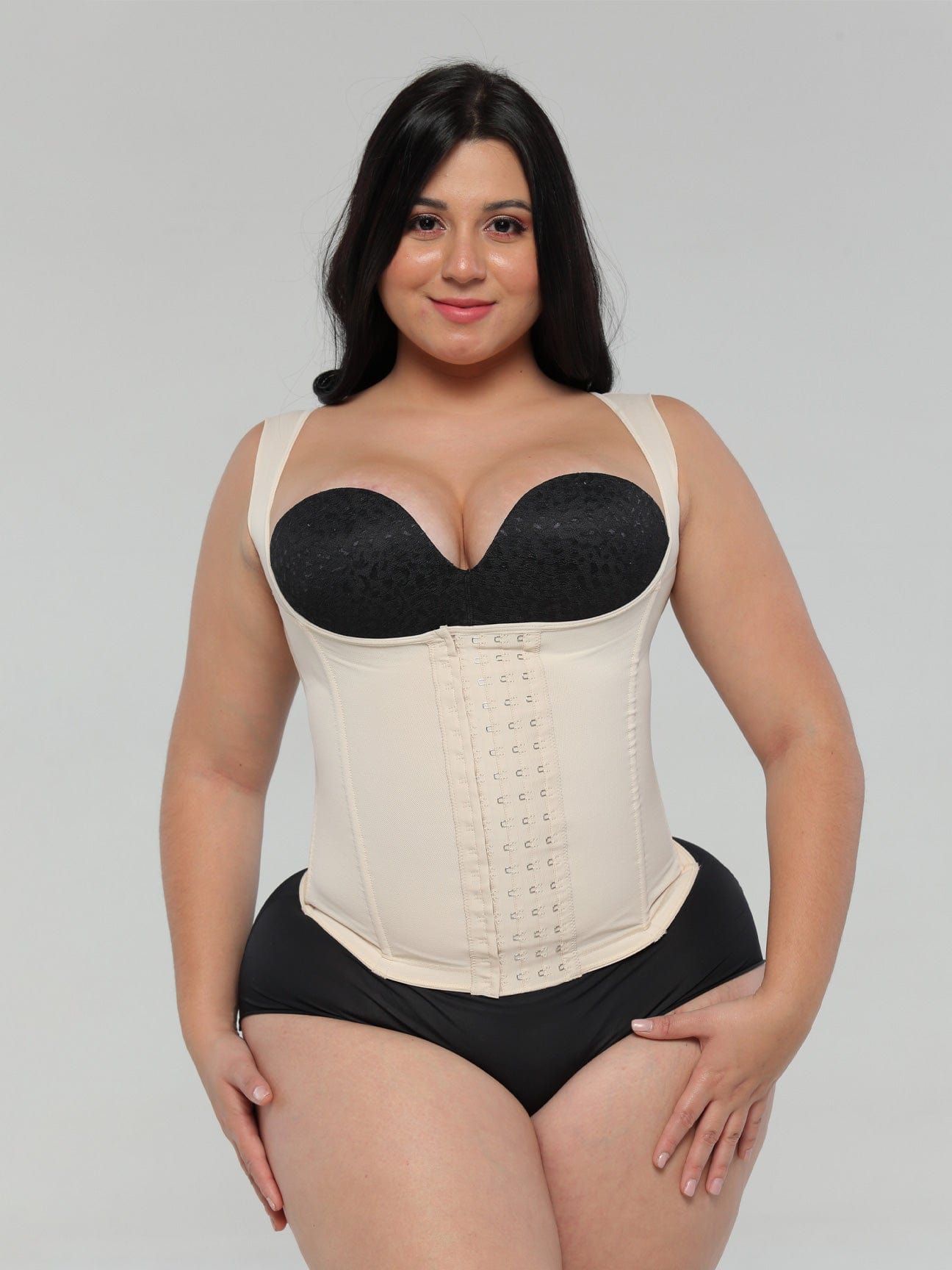  Fajate CINTURILLAS Colombianas Latex Waist  Cincher/Trainer/Trimmer/Corset Weight Loss Shaper. (Black, 3XLARGE) :  Clothing, Shoes & Jewelry